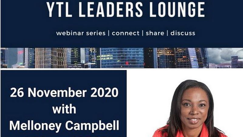 YTL Leaders Lounge with Meloney Campbell, Founder Startup Canada - 26th of November 2020